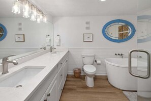 Douche, serviettes fournies