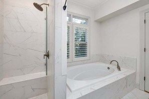 Shower, towels