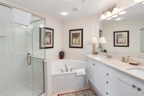 Shower, towels
