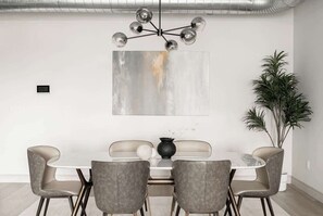 Dining - Modern Penthouse | Private Skyline Balcony (Denver)