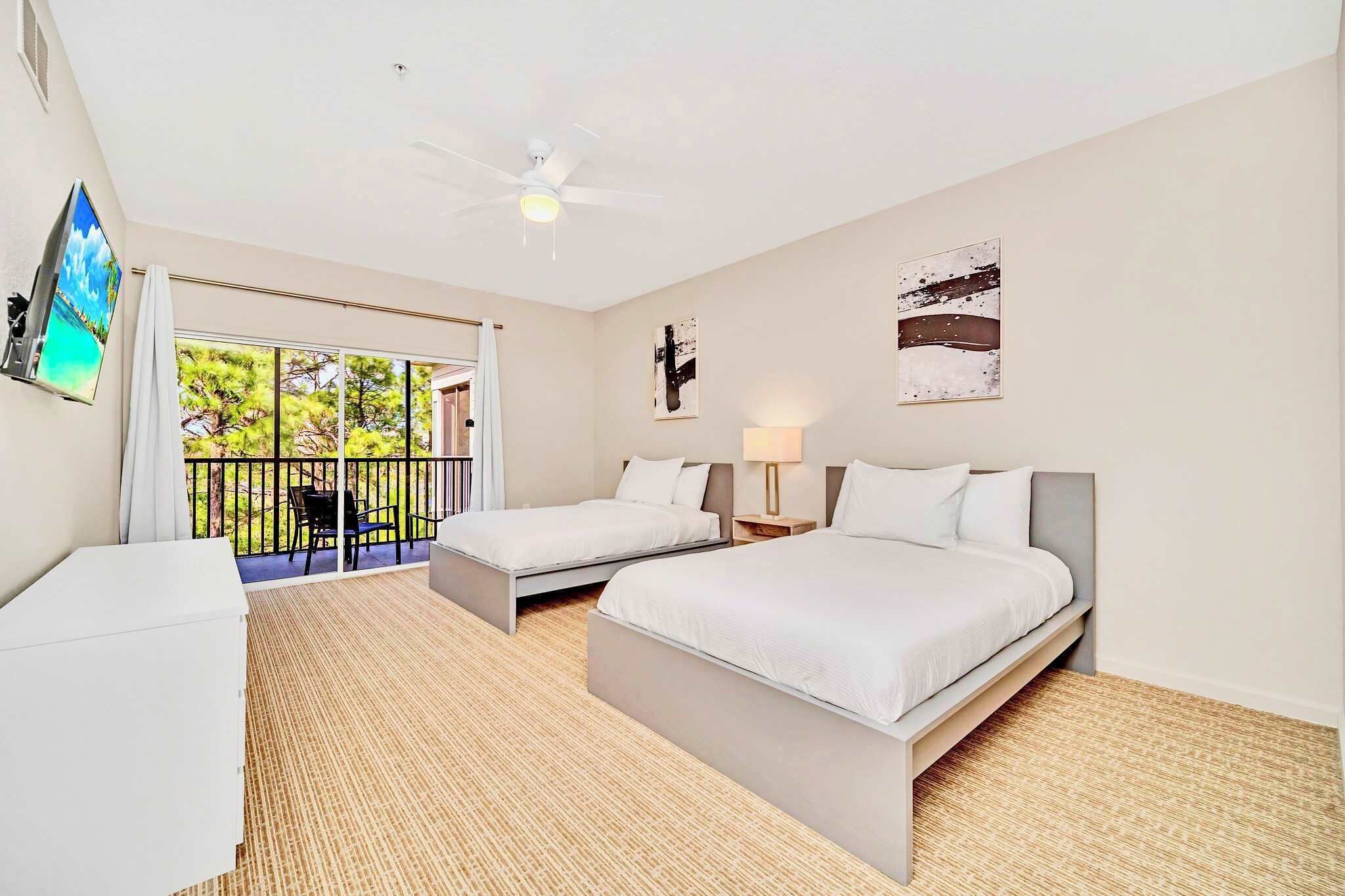 2 bedrooms, iron/ironing board, free WiFi, bed sheets