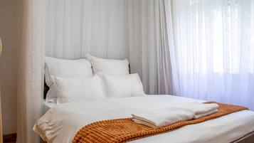 Cottage | 2 kamar tidur, setrika/meja setrika, Wi-Fi gratis, dan seprai linen