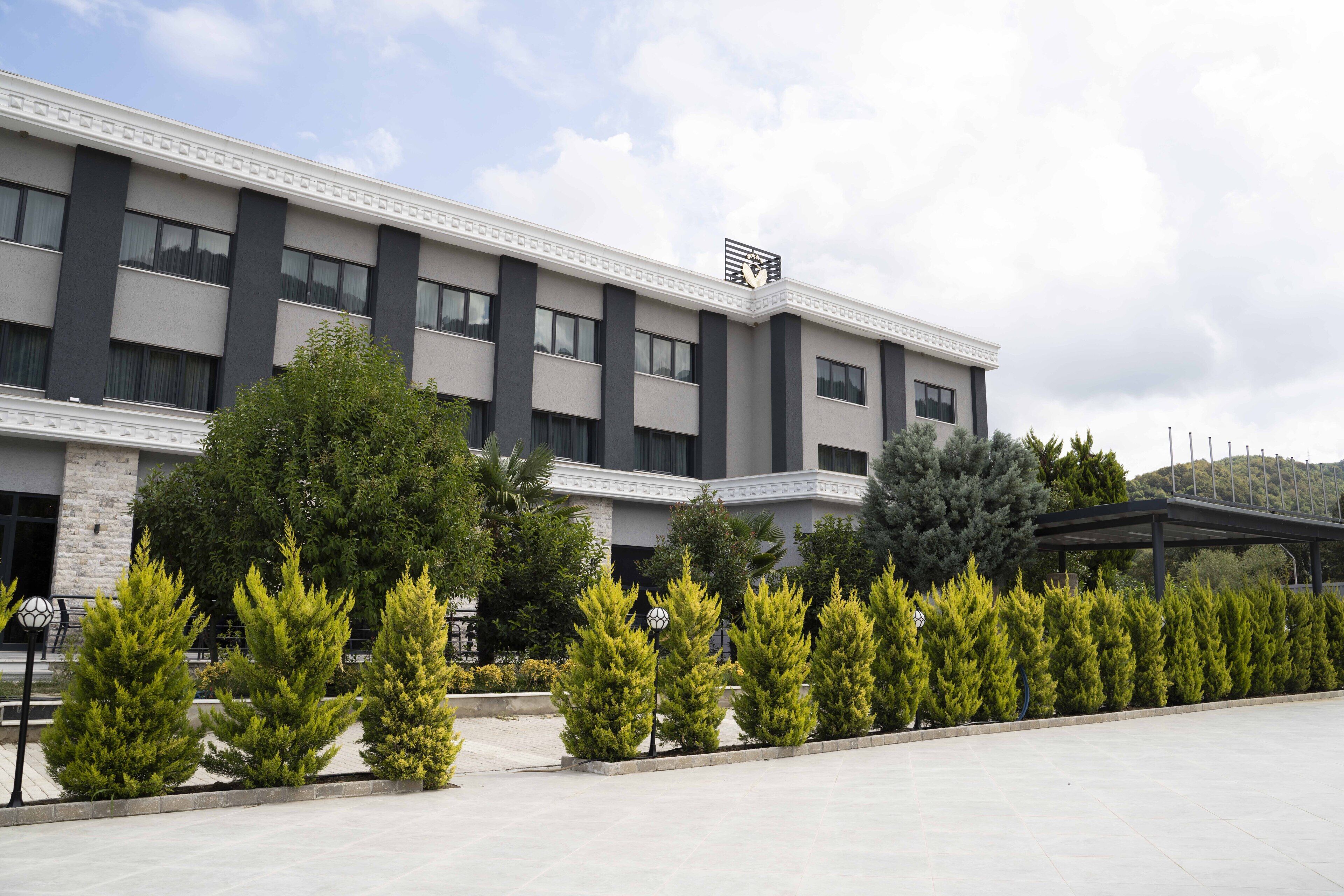 Façade de l’hébergement