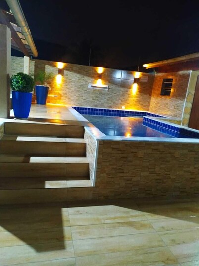 Beach house season Guarujá Enseada