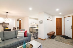 TV connectée, cheminée