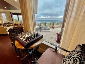 Interior - Castle in the Sky , Ocean view Mediterranean Villa   Sleeps 18 (Ladysmith)