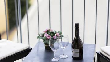 Apartamento luxo, 1 quarto | Sacada