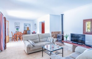 Télévision, cheminée