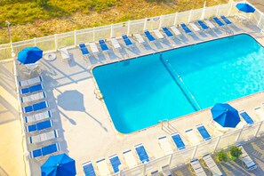 Una piscina riscaldata