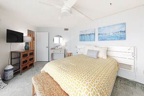 2 bedrooms, internet, bed sheets - Newly Updated Oceanfront Veranda Condo with Private Deck, WiFi, AC & Shared Pool (Ocean City)