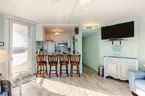 Interior - Oceanfront Condo with 2 Balconies, Ocean/Bay Views, WiFi & Shared Pool (Ocean City)
