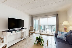 Televisión y reproductor de DVD 