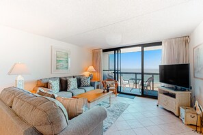 TV, DVD player, ping pong