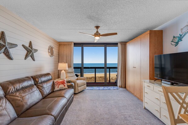 TV, DVD player, ping pong