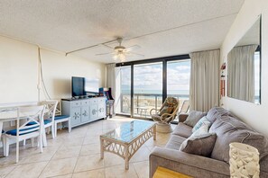 TV, DVD player, ping pong