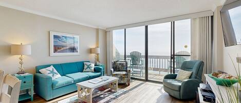 TV, fireplace, DVD player