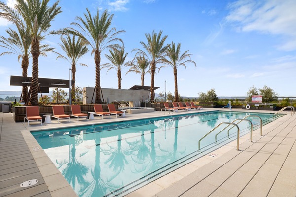 Seasonal outdoor pool