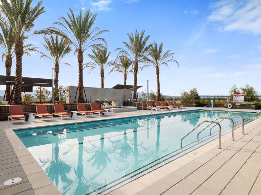 Seasonal outdoor pool