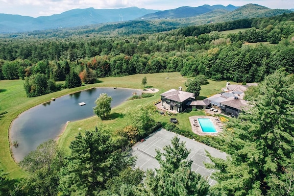 Aerial View of Meadowstone Manor