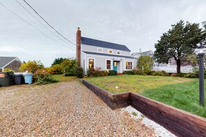 Exterior - Dream beach home on Lewis Bay with ocean views & amazing outdoor areas (West Yarmouth)