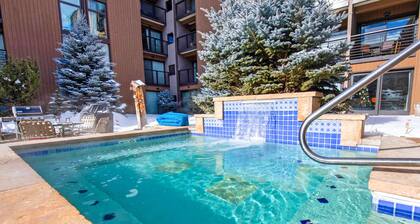 Spectacular Ski Slope Views & Ideal Location! Vail Platinum w/ Pool and Hot Tub