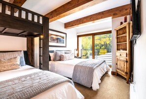 2 bedrooms, iron/ironing board, free WiFi, bed sheets - Luxury, Remodeled Retreat w/ Ski Slope Views Throughout! Walk to Gondola & Shops (Vail)