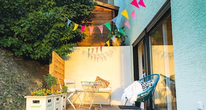 Pool loft: Hiking, relaxation & sauna |holiday apartment near Bonn in the Siebengebirge