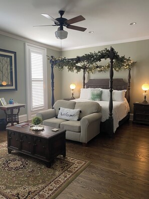 Literie de qualité supérieure, décoration personnalisée