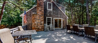 Lovely Cape Cod Home with Large Deck, Gas Grill, AC, and Free WiFi