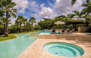 Outdoor pool - Spectacular Altos de Chavon apartment (La Romana)