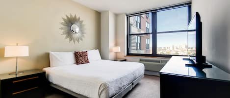 1 habitación, tabla de planchar con plancha, wifi gratis y ropa de cama