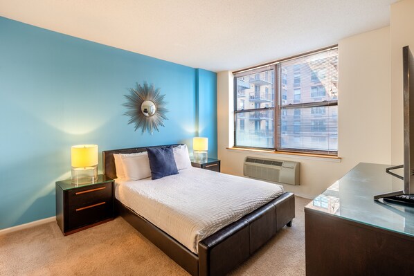 1 bedroom, iron/ironing board, free WiFi, bed sheets