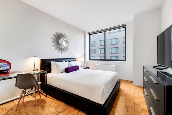 1 Schlafzimmer, Bügeleisen/Bügelbrett, kostenloses WLAN, Bettwäsche