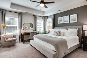 3 bedrooms, iron/ironing board, free WiFi, bed sheets - Cozy Downtown Retreat! Patio + Fire Pit + Garden  (Watkinsville)