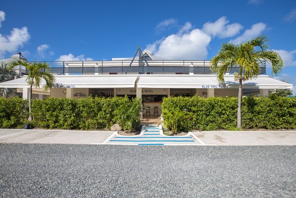 Façade de l’hébergement