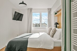 1 soverom, strykejern/-brett, wi-fi og sengetøy