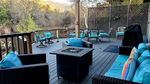 Terrace/patio - Peaceful Riverfront Resort #2 (Three Rivers)