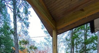 Secluded lakefront home With an EV charger