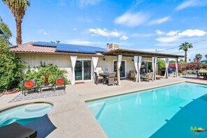 Outdoor pool, a heated pool - Private Desert Retreat with Pool/Hot tub (Cathedral City)