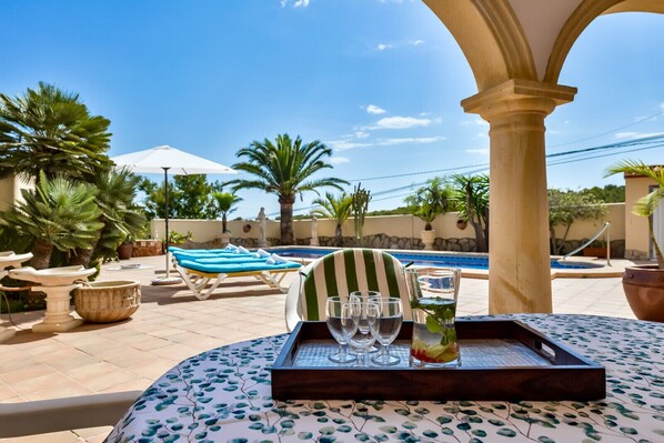 Restaurante al aire libre