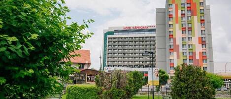 Voorkant van accommodatie