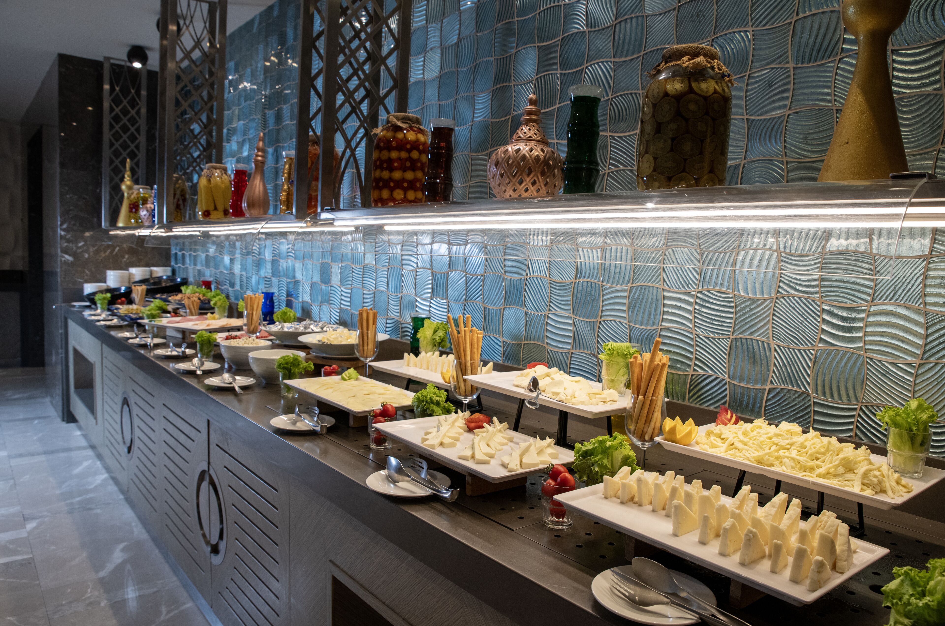 Daily buffet breakfast (EUR 18 per person)