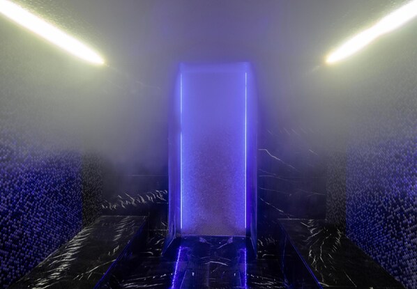 Couples treatment room(s), sauna, steam room, body treatments