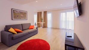 Appartement, 1 grand lit | Salle de séjour