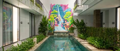 Alberca al aire libre