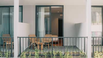 Habitación doble, balcón | Balcón