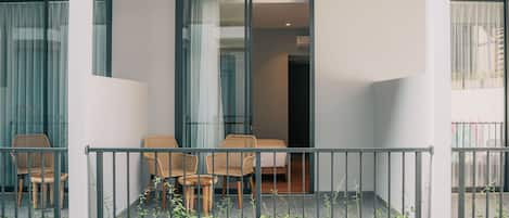 Habitación doble, balcón | Balcón