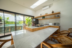 Villa, 2 Bedrooms, Private Pool | Living area | LED TV