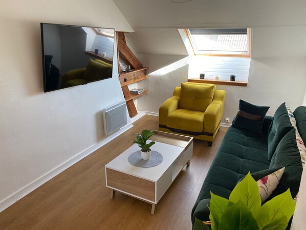 Televisie en een kantoor