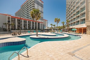 Indoor pool, a heated pool